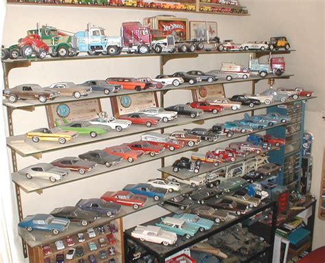 Shelves Of Car Models Model Cars Kits Plastic Model Cars Kit Cars