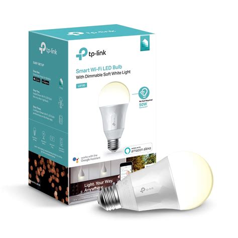 Lb100 Kasa Smart Wi Fi Led Light Bulb White Tp Link