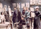 Life drawing class at the Académie Colarossi, Paris 1890s in 2020 ...