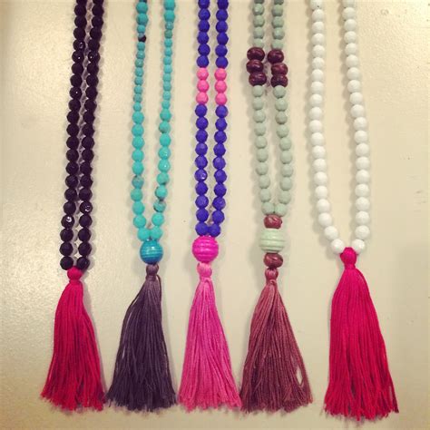 Magnolia Mamas Diy Tassel Necklaces Tutorial