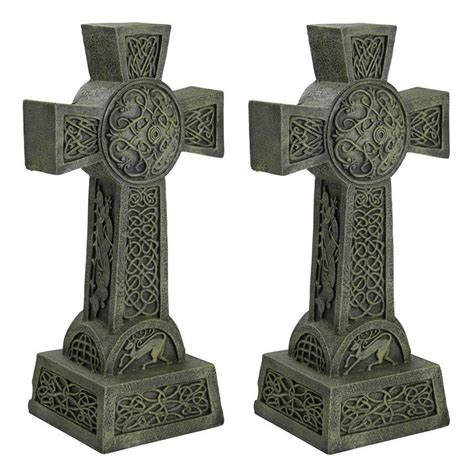 Donegal Celtic Cross Statues Design Toscano