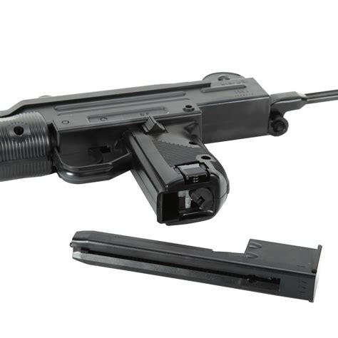 Iwi Mini Uzi Co2 Maschinenpistole 45 Mm Bb Schwarz Blowback Kotte