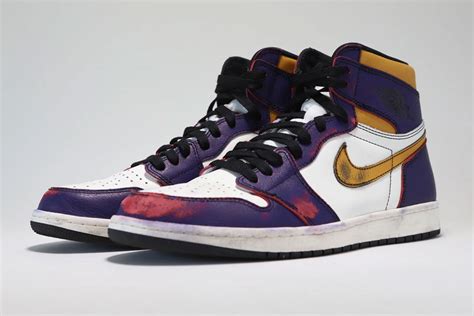 Nike Air Jordan 1 High Og Defiant La To Chicago Sneakers Magazine