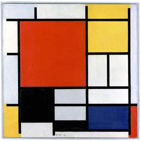 Obra De Piet Mondrian