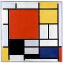 Composición en rojo, amarillo y azul - Piet Mondrian - Historia Arte (HA!)
