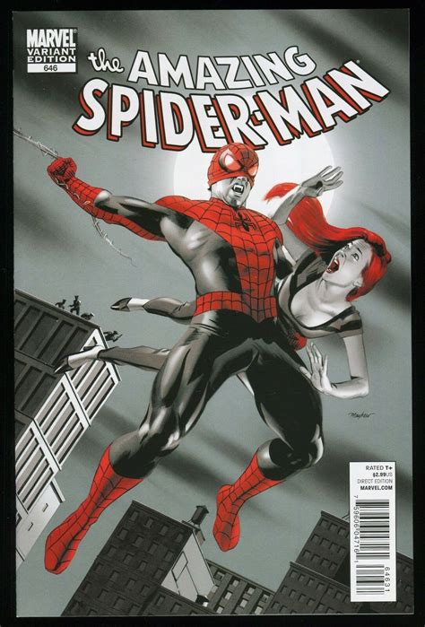 Amazing Spider Man 646 Mike Mayhew Homage Variant Nm Comic Books Modern Age Marvel
