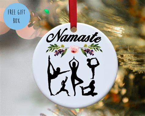 Find great deals on ebay for yoga christmas ornament. Pin by Michael on Custom personalized Christmas ornament ...