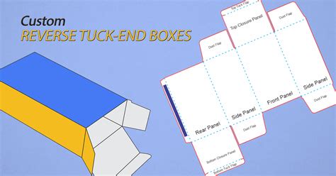 Reverse Tuck End Boxes — Custom Rte Boxes Rushcustomboxes