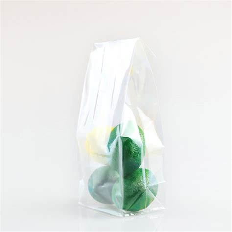Flexible Packaging Stand Up Pouch Clear Cellophane Bags