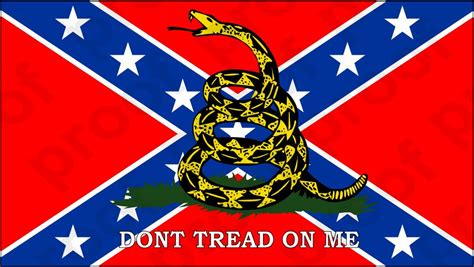 But when it sits alongside the confederate rebel flag, csa flag, swastika flag, maga flag etc. Meanwhile, in the Confederate States of America ...