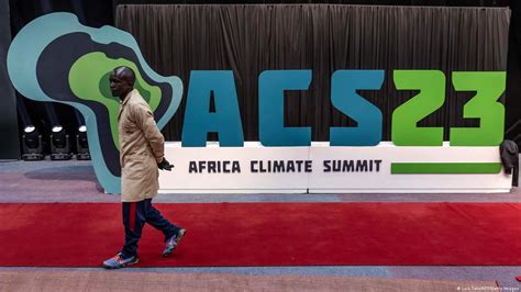 ouverture du premier sommet africain sur le climat à nairobi dw 04 09 2023