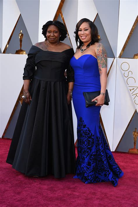 Whoopi Goldberg and her daughter, Alex Martin, got all glammed up for