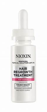 Nioxin Minoxidil Hair Regrowth Treatment For 2 Women