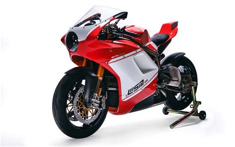 Download Wallpapers Ducati Wsm Sbk 4v Walt Siegl Red Sport Bike