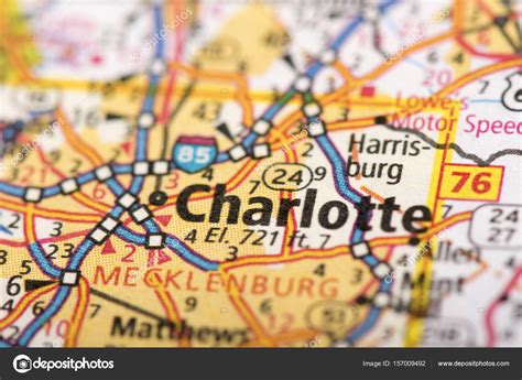 Map Of Charlotte North Carolina Maping Resources