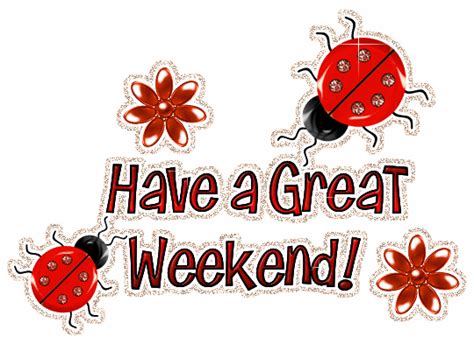 Happy Weekend  9 Happy Weekend Animated  Glitter Image