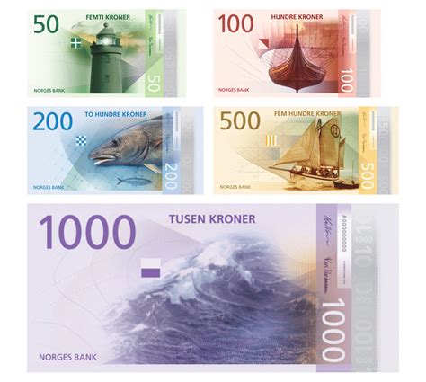 Norways Beautiful New Banknote Designs