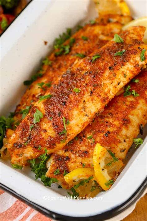 Simple Blackened Tilapia Recipe