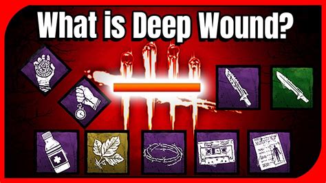 What Is Deep Wound Dead By Daylight Status Effects Youtube