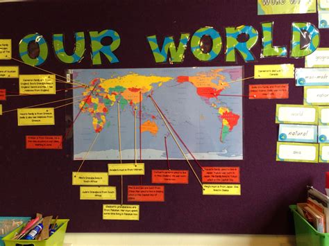 Geography Teaching Ideas Classroom Display Mark Countries From Student