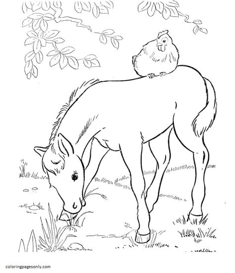 81 Free Printable Farm Animal Coloring Pages