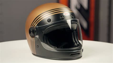 The bell bullitt has long ago established itself as one of if not the best retro styled helmet on the originally this was put in the neutral round category. Bell Bullitt Forge Helmet Review at RevZilla.com - YouTube