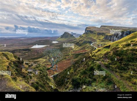 The Quiraing Isle Of Skye Scotland Stock Photo Alamy