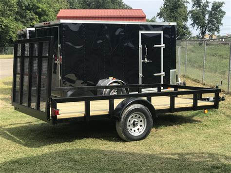 6x12 Single Axle Utility Trailer — Us Trailer Manufacturing