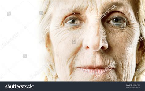 Wrinkled Woman'S Visage Stock Photo 63494506 : Shutterstock