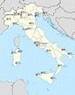 Italy airport map - International airports in Italy map (Southern ...