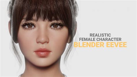 3d Model Joy Realistic Female Character Vr Ar Low Poly Cgtrader