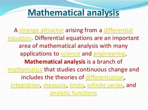 Branches Of Mathematics