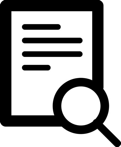 28+ document icon images for your graphic design, presentations, web design and other projects. Doc Search Svg Png Icon Free Download (#414128) - OnlineWebFonts.COM