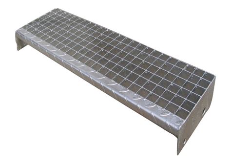 Serrated Stainless Stair Treads Steel Grating