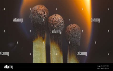 Burning Wooden Matches Stock Photo Alamy