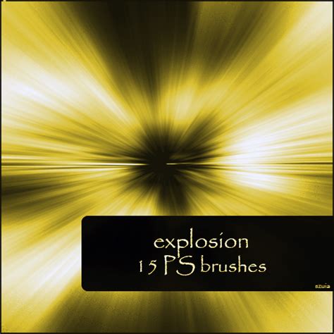 Free Explosion Brushes Abstract Photoshop Brushes