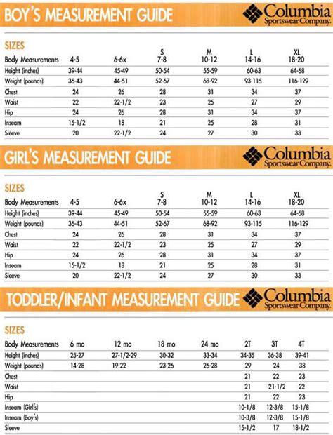 kids shoe size chart | Sizing Chart | Cabela's Canada | PROMO ...