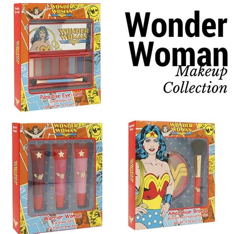 Wonder Woman Makeup Collection Now Available Musings Of A Muse
