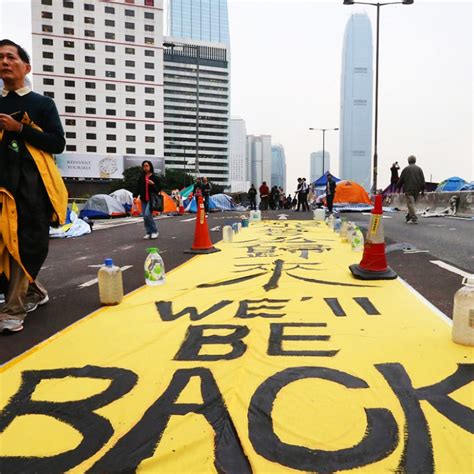 Hong Kong Protesters Will Be Arrested If They Have Not Left Admiralty