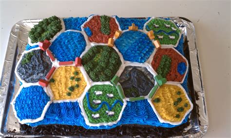 Sugar Yums Settlers Of Catan Cake Craigs Congrats Cake On His Second