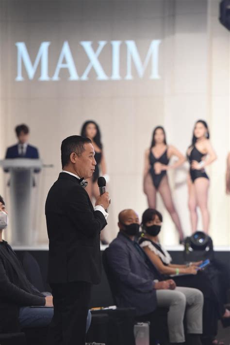 제1회 MAXIM NATURAL SIZE MODEL CONTEST 본선 현장 한국모델협회