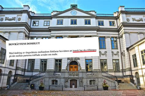 Högsta Domstolen öppnar För Sharialagar I Sverige Fria Tider