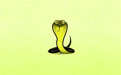 Minimalism Cobra Snakes Cartoon Retiles Animals Eyes Pov Vector