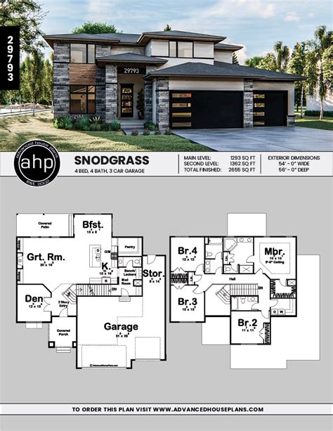 53 Captivating Two Story Modern House Plan Most Outstanding In 2023