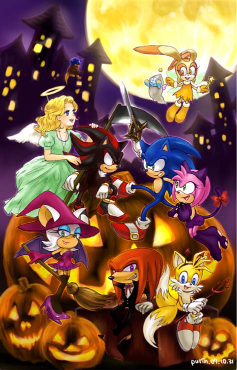 Sonic Halloween By Purin P On Deviantart