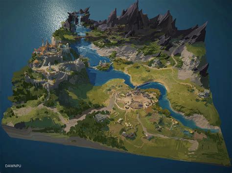 Artstation Map Design