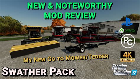 Swather Pack Mod Review Farming Simulator 22 YouTube