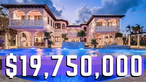 Inside This Massive Miami Beach Mega Mansion For Sale At 197 Million