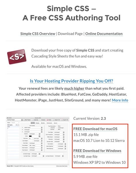 Simple CSS - Créez vos feuilles de style sans rien ...