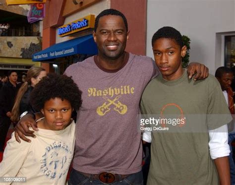 Brian Mcknight And Sons Niko And Brian During The World Premiere Of News Photo Getty Images